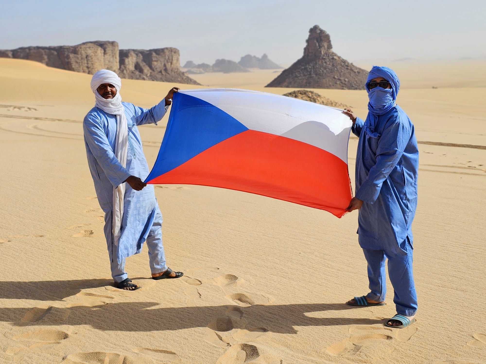 me and pablo with cz flag